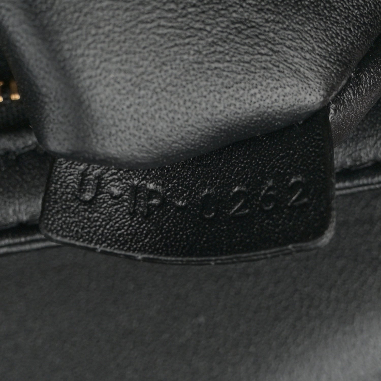 Celine Shiny Calfskin Teen Triomphe Black 7 of 10