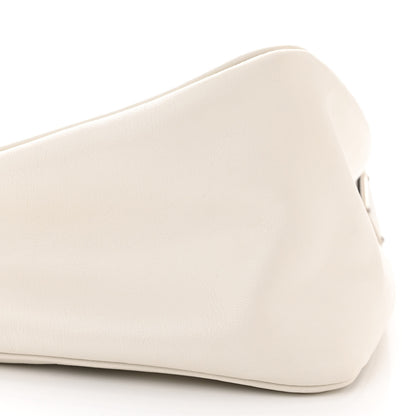 Prada Grace Lux Triangle Shoulder Bag White 9 of 12