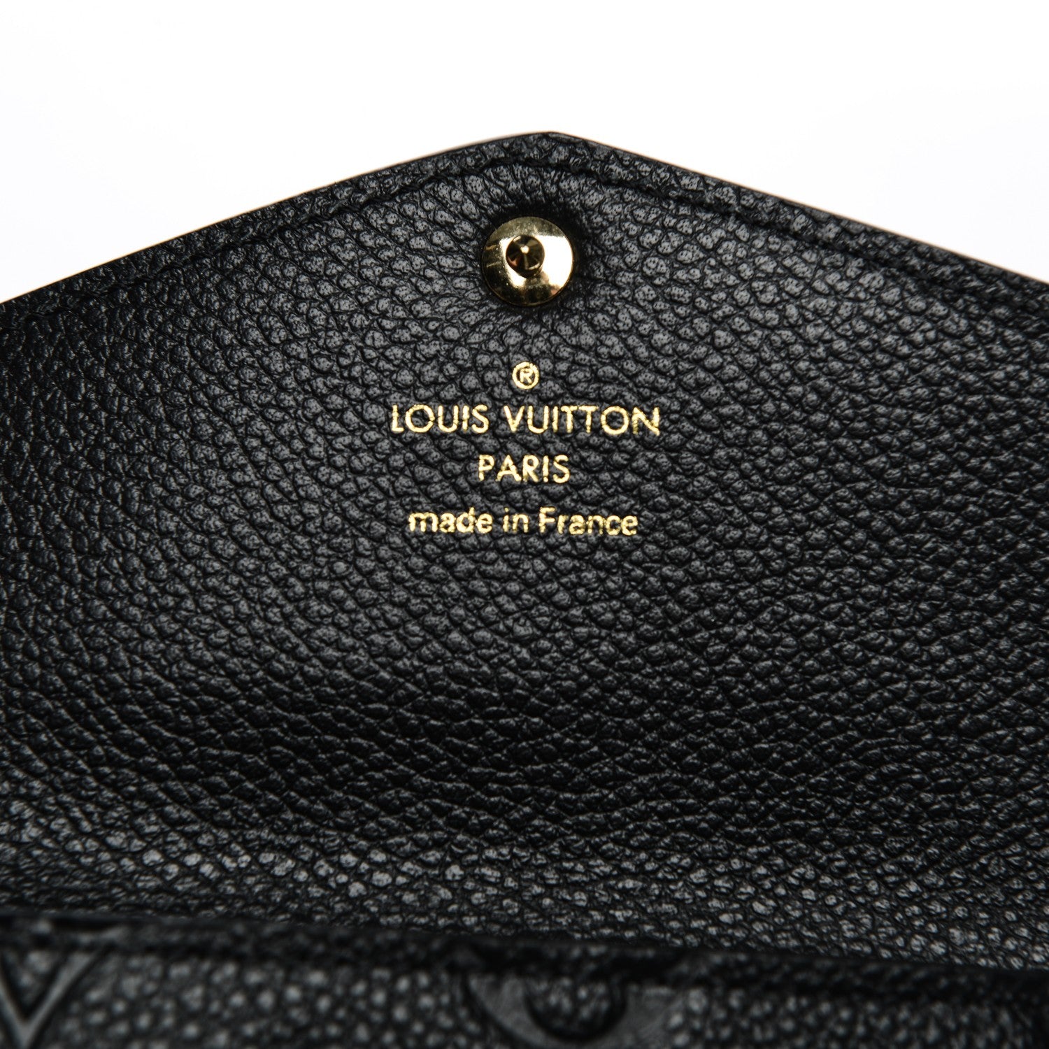 Louis Vuitton Empreinte Key Pouch Black 6 of 6