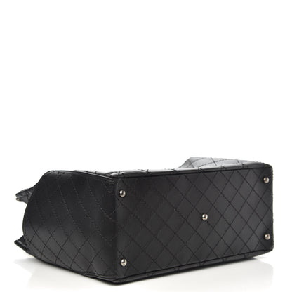 Chanel Calfskin CC Pocket Tote Black 4 of 10