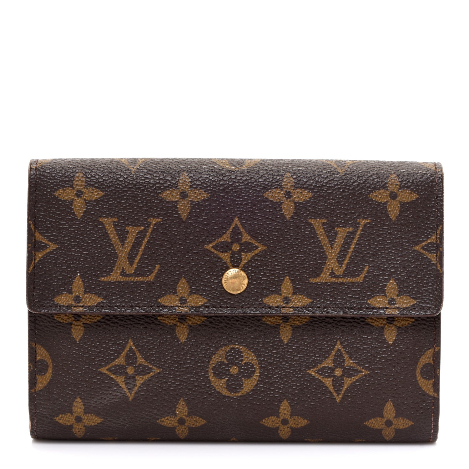 Louis Vuitton Monogram Porte Tresor Etui Papiers Wallet 1 of 17