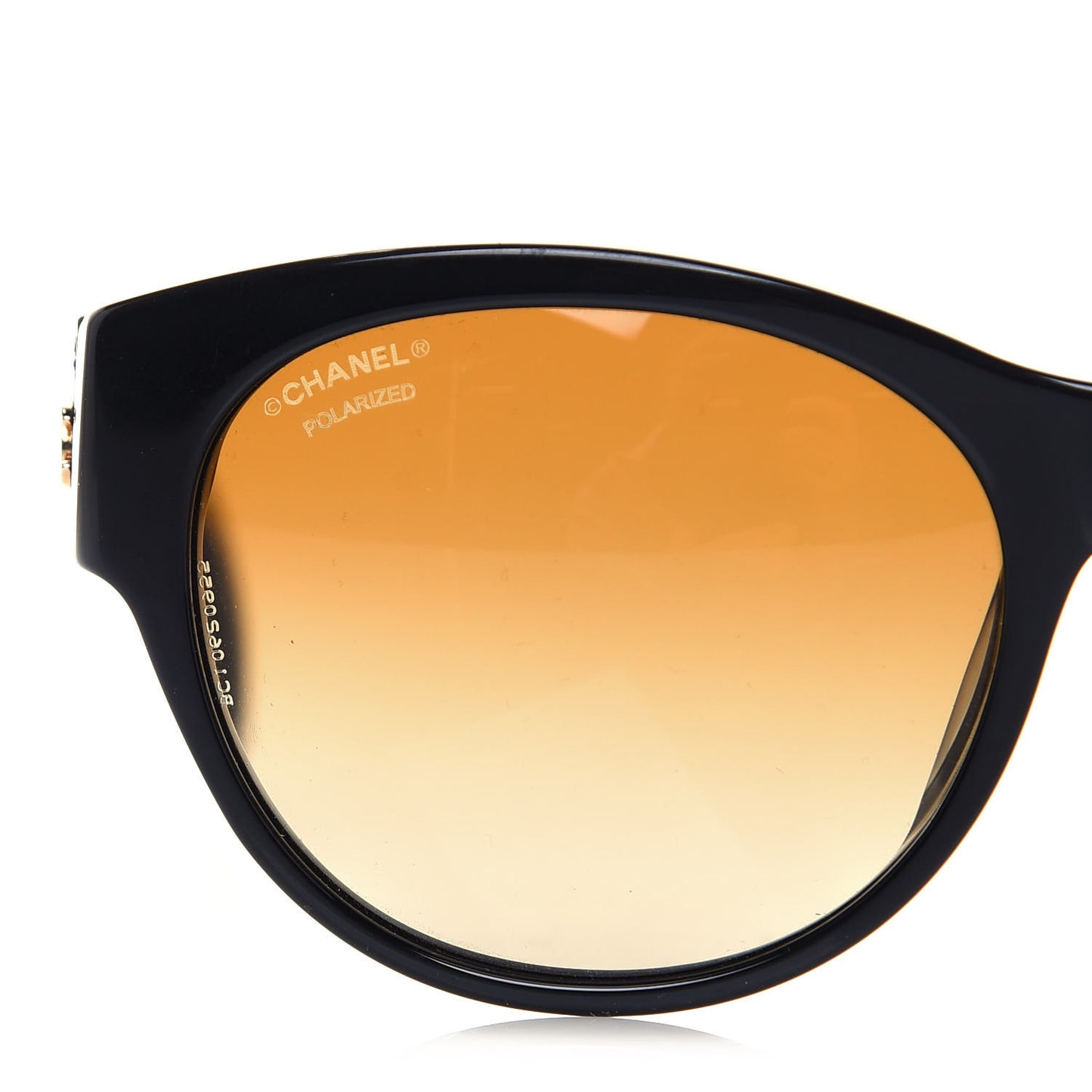 Crystal CC Polarized Stingray Sunglasses 5273-Q Black