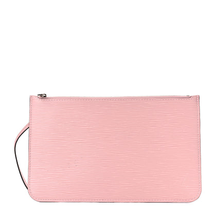 Louis Vuitton Epi Neverfull Pochette MM GM Rose Ballerine 1 of 10