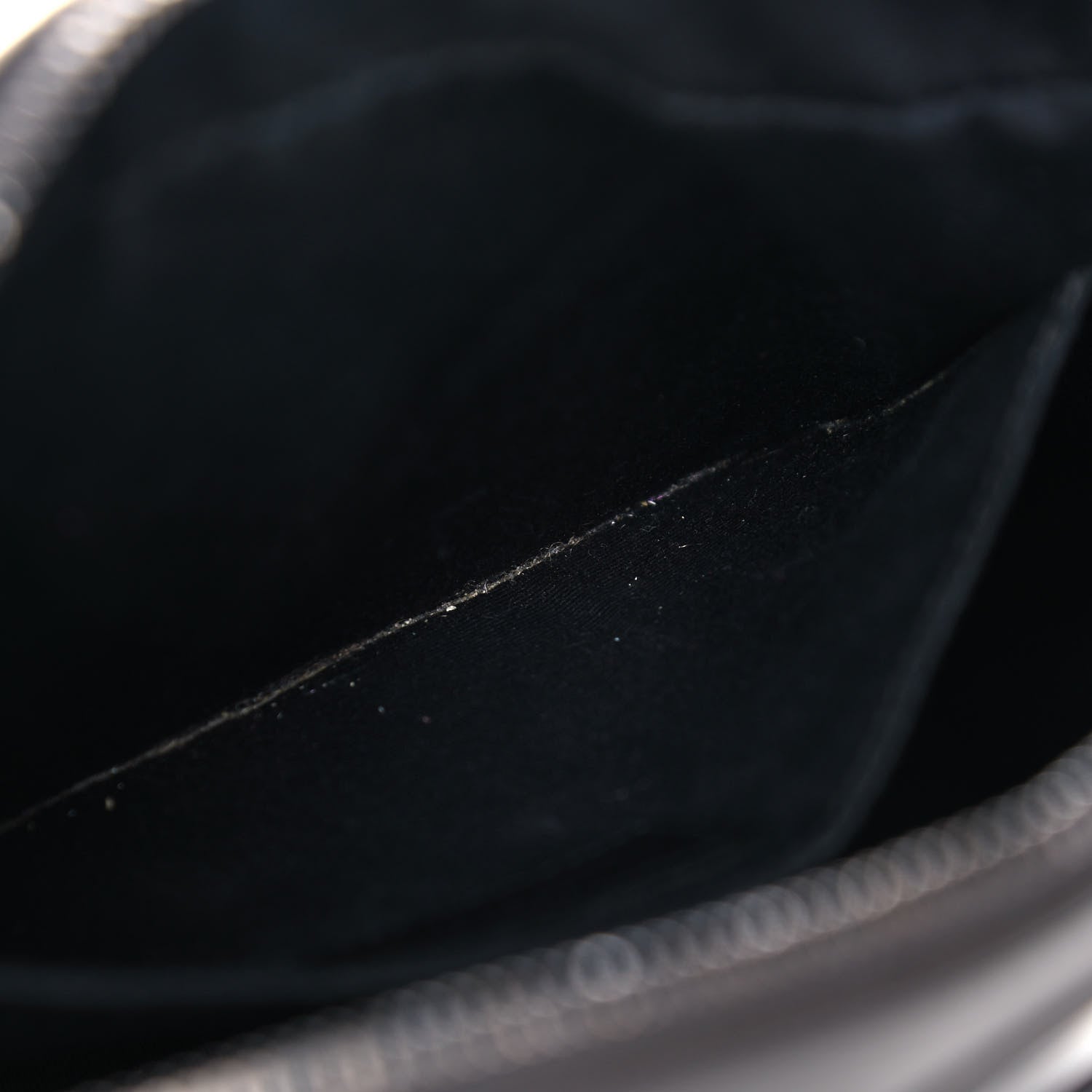 Saint Laurent Calfskin Matelasse Monogram Lou Camera Bag Sea Pebble 9 of 10