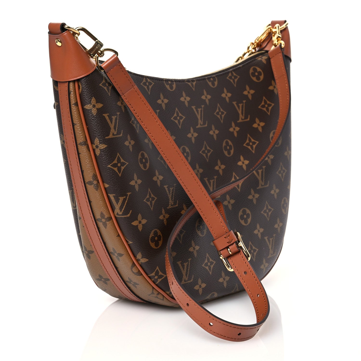 Louis Vuitton Reverse Monogram Loop Hobo 3 of 11