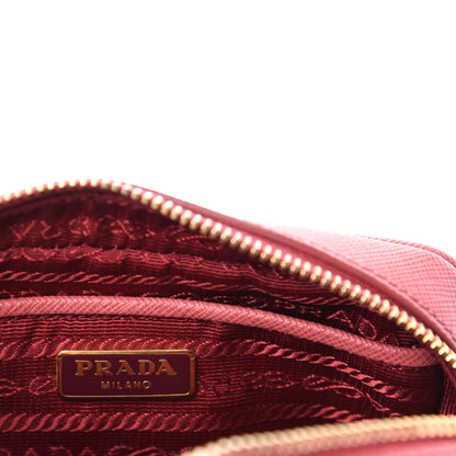 Prada Saffiano Lux Mini Camera Crossbody Bag Bruyere 11 of 15