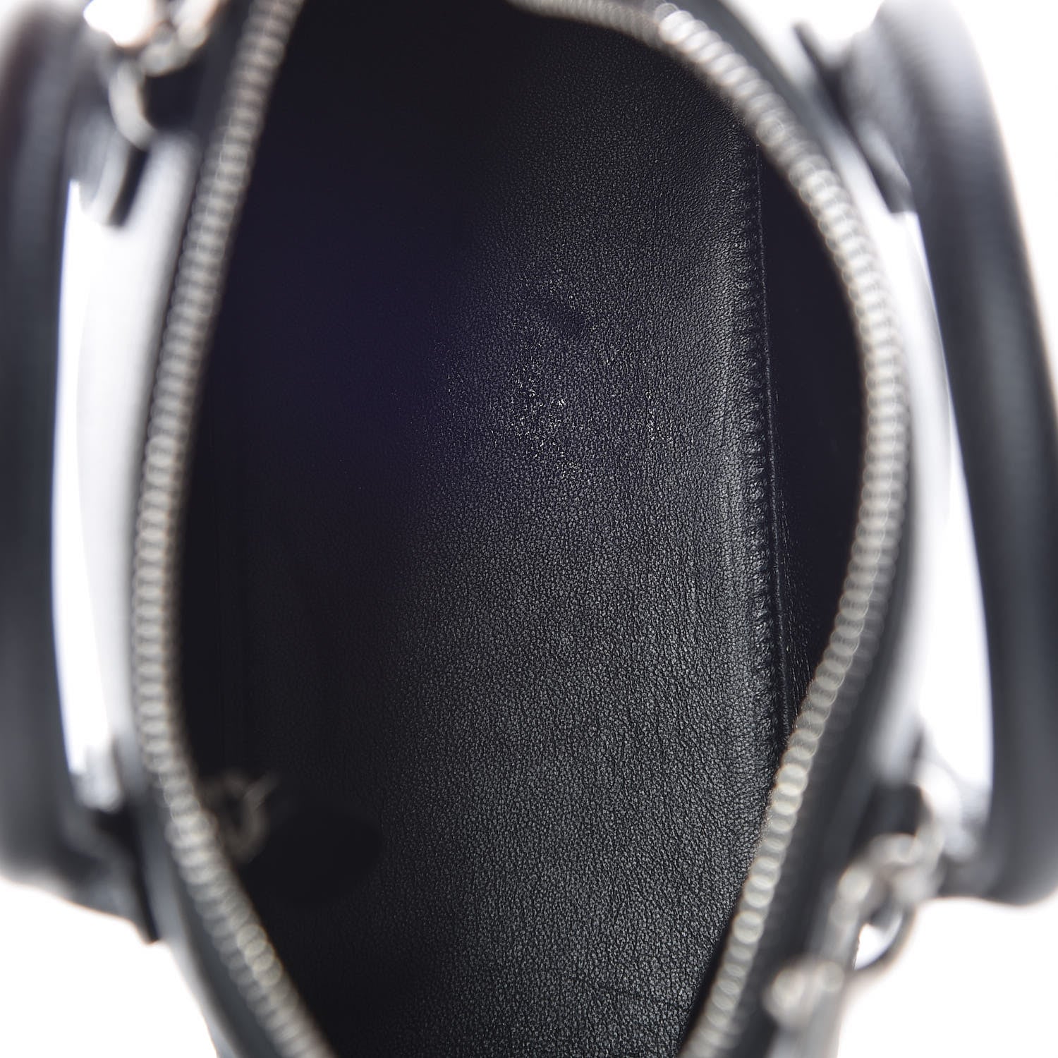 Balenciaga Signature Grained Calfskin Logo XXS Ville Top Handle Bag Black Rose Shocking 9 of 11