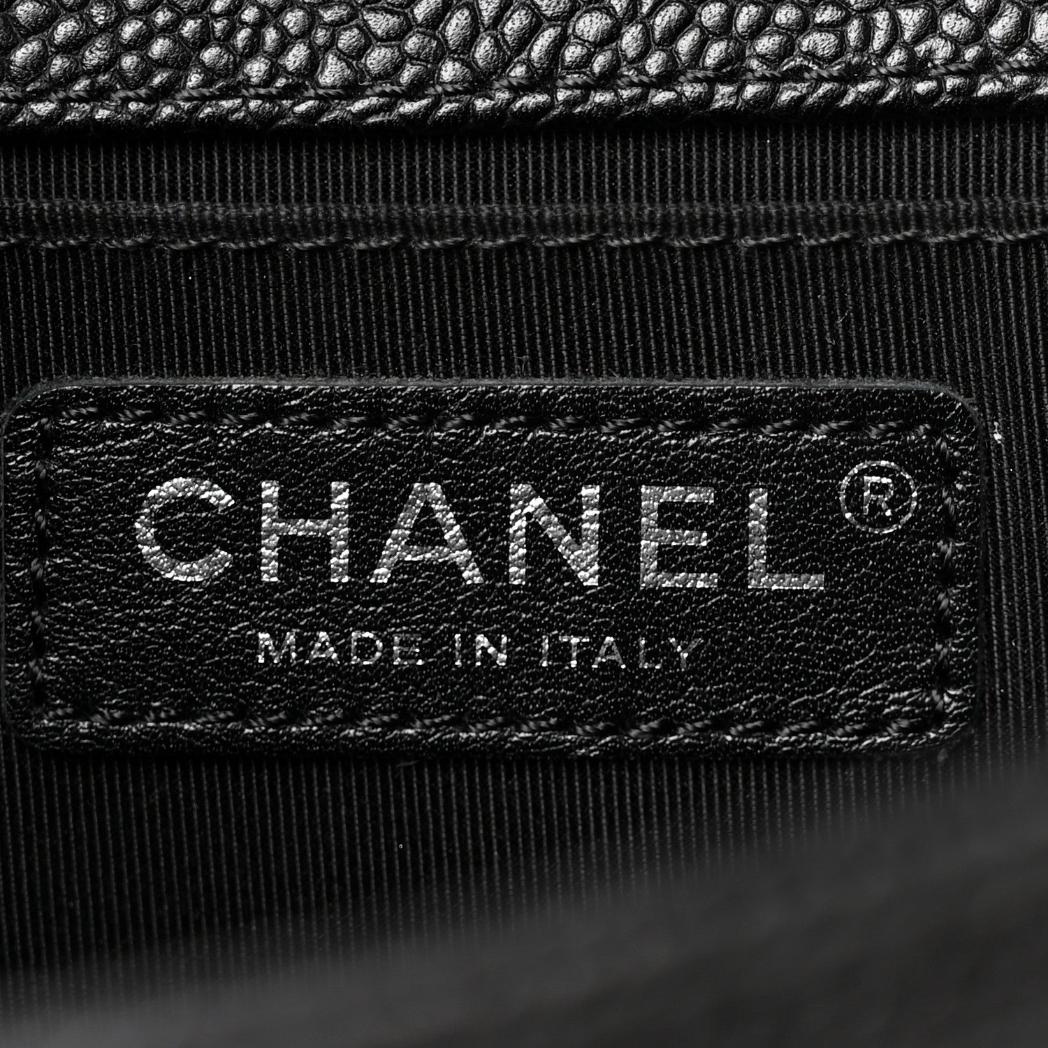 Chanel Caviar Quilted Medium Boy Flap Black 6 of 11