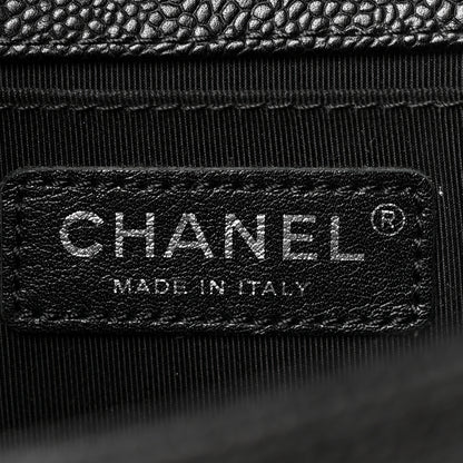 Chanel Caviar Quilted Medium Boy Flap Black 6 of 11