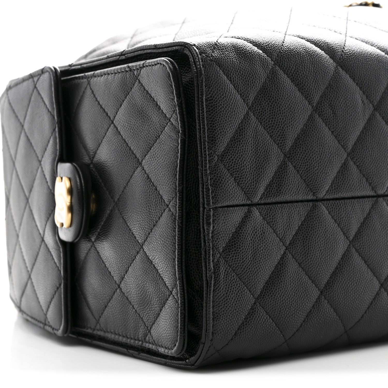 Chanel Caviar Quilted Medium Chanel 25 Handbag Black 11 of 14