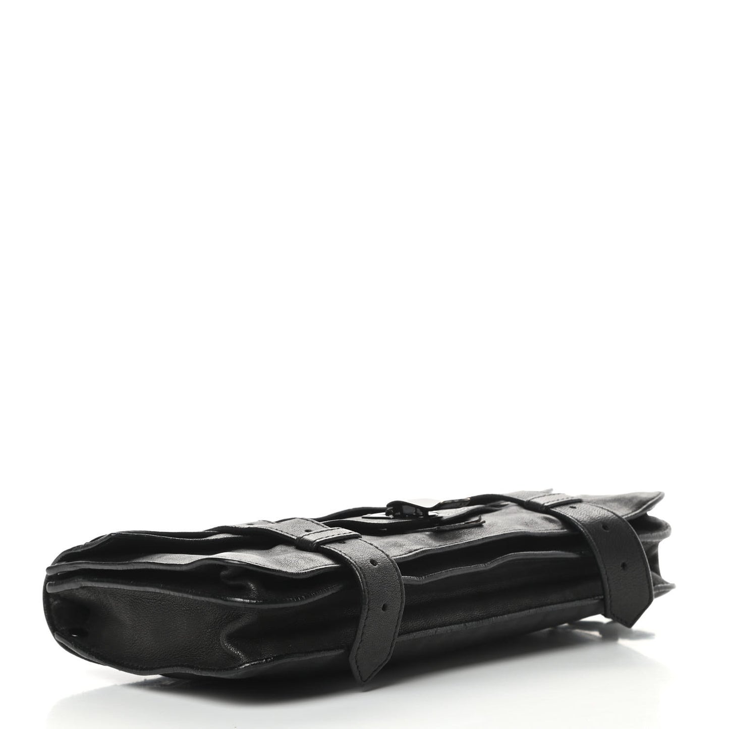 Lambskin PS1 Pochette Clutch Black