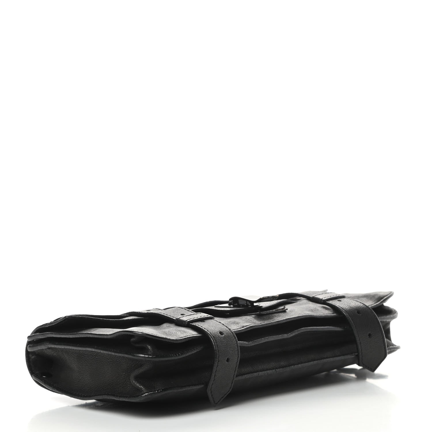 Proenza Schouler Lambskin PS1 Pochette Clutch Black 4 of 9