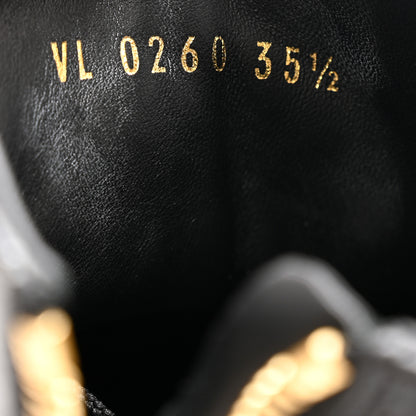 Louis Vuitton Calfskin Monogram Stellar Sneaker Boots 35.5 Black White 7 of 9