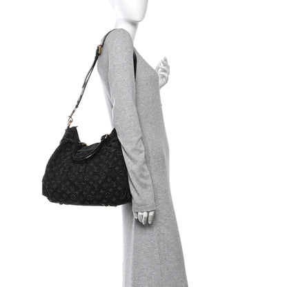 Louis Vuitton Denim Neo Cabby GM Black 3 of 19