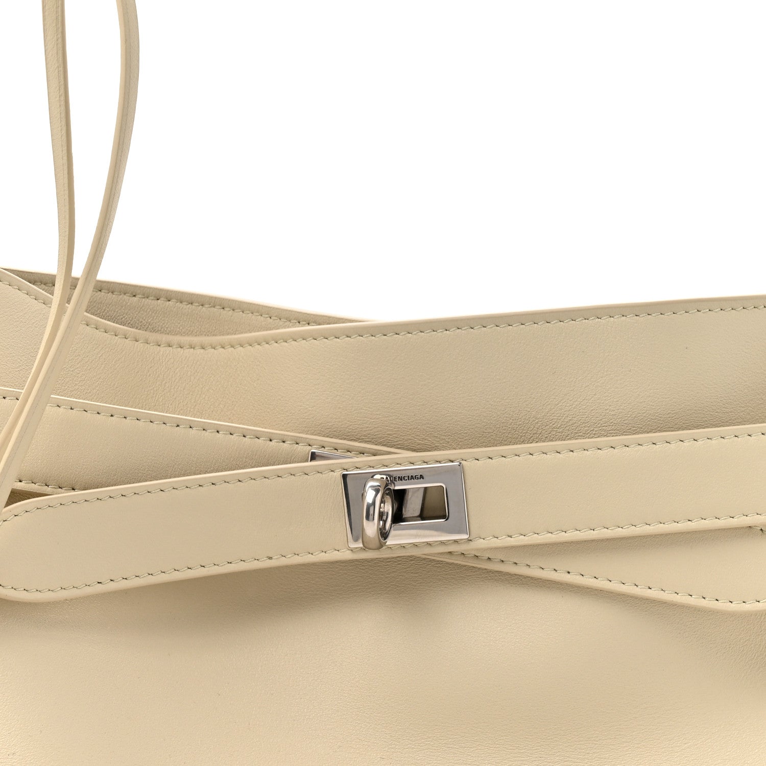 Balenciaga Smooth Calfskin Small Bel Air Shoulder Bag Soya 8 of 12