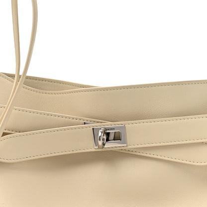 Balenciaga Smooth Calfskin Small Bel Air Shoulder Bag Soya 8 of 12