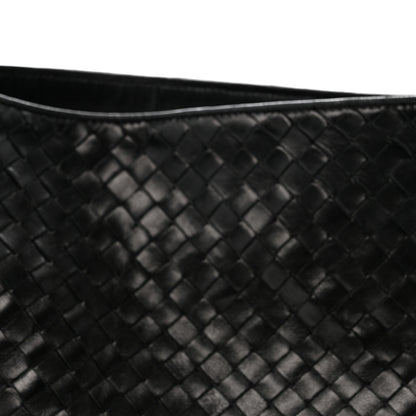 Bottega Veneta Nappa Intrecciato Small Hobo Shoulder Bag Black 7 of 13