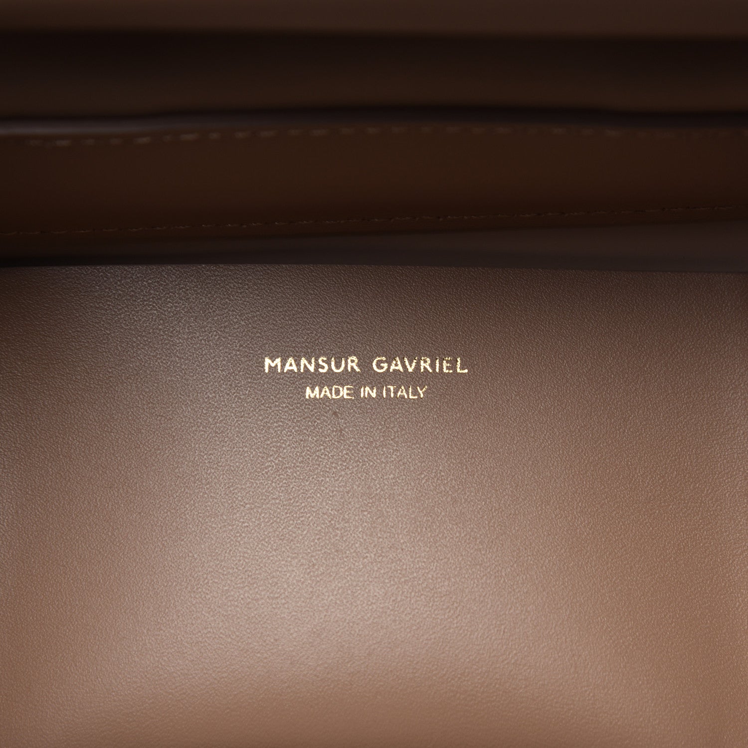 Mansur Gavriel Calfskin Mini Mini Lady Bag Biscotto 6 of 8