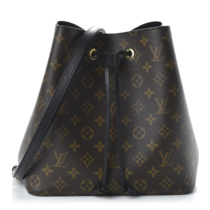 Louis Vuitton Monogram Neonoe MM Black 1 of 9