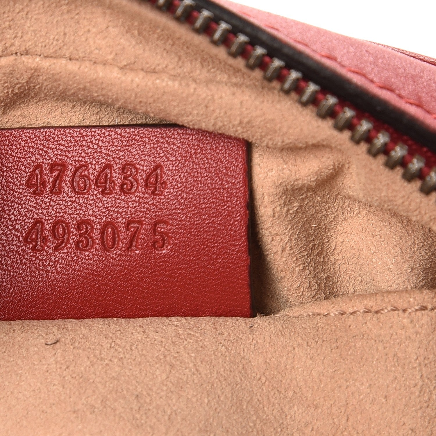 Gucci Calfskin Matelasse GG Marmont Belt Bag 85 34 Hibiscus Red 7 of 11