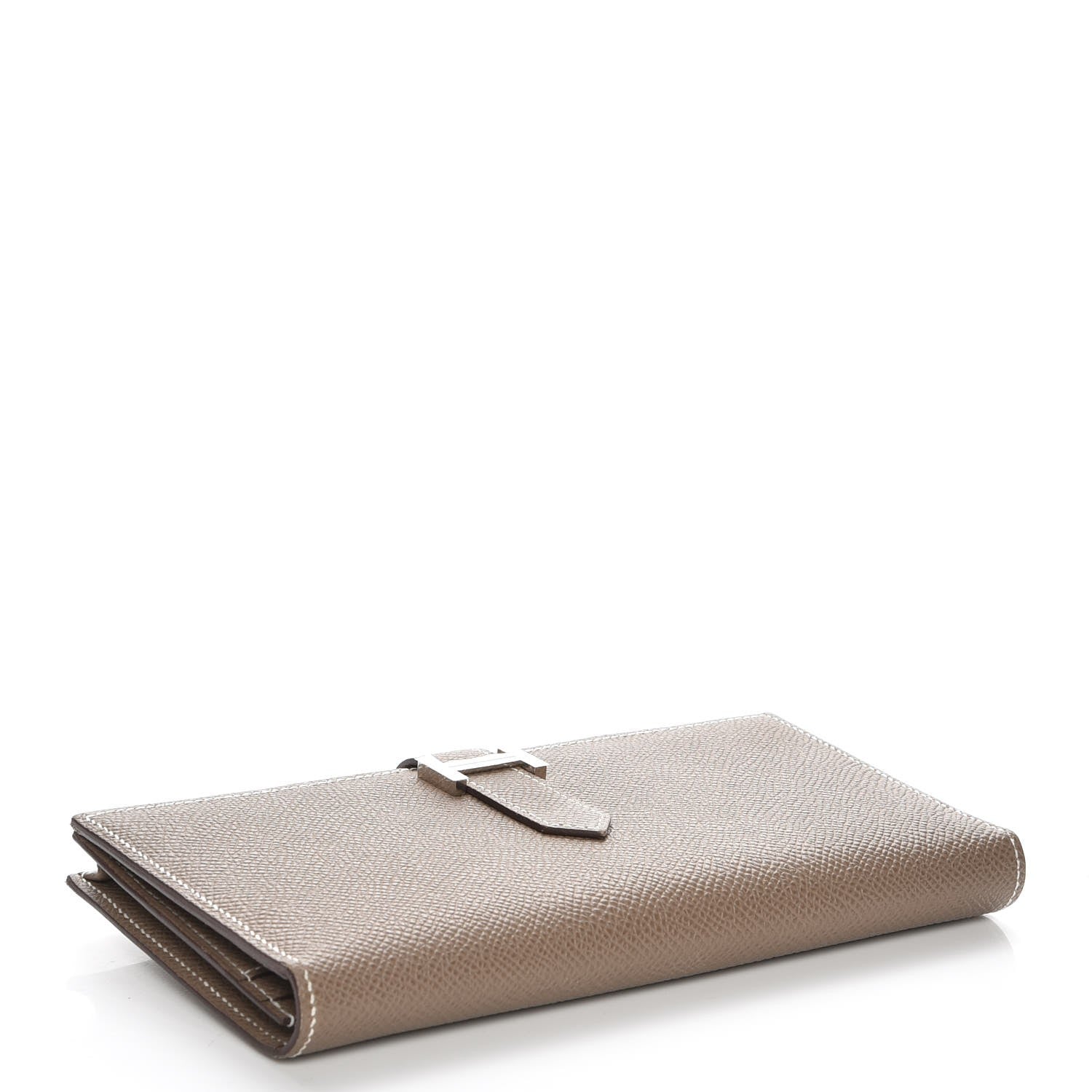 Hermes Epsom Bearn Gusset Wallet Etoupe 3 of 8