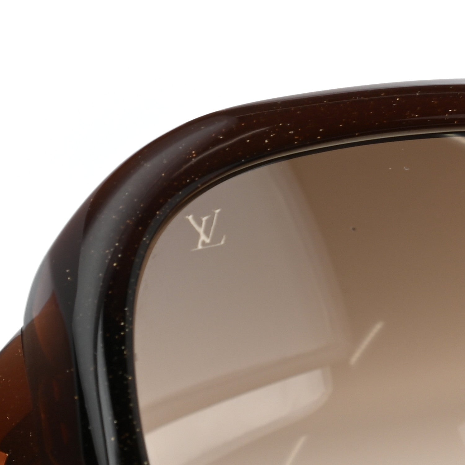 Louis Vuitton Acetate Obsession GM Sunglasses Z0459W Brown Glitter 8 of 8