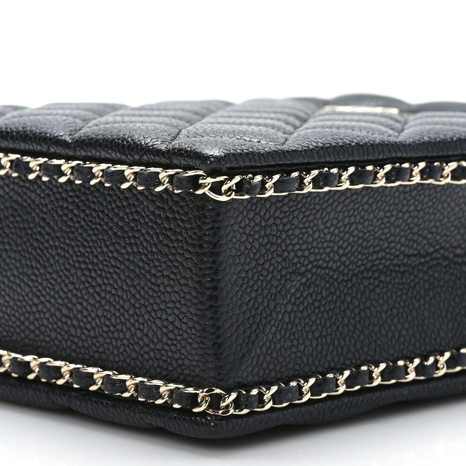 Chanel Caviar Quilted Evening Box Bag Black 8 of 8