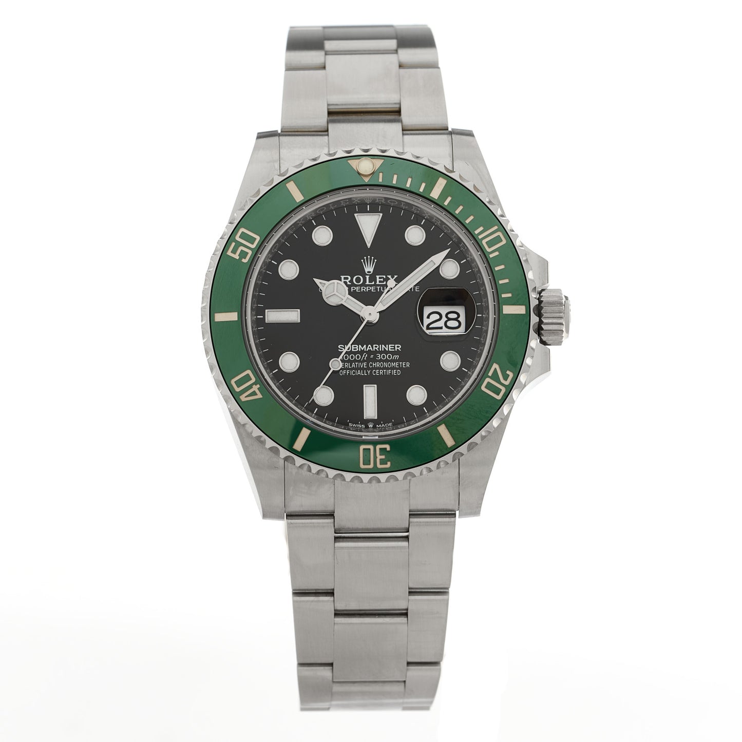 Stainless Steel 41mm Oyster Perpetual Submariner Date Starbucks Watch Black 126610LV