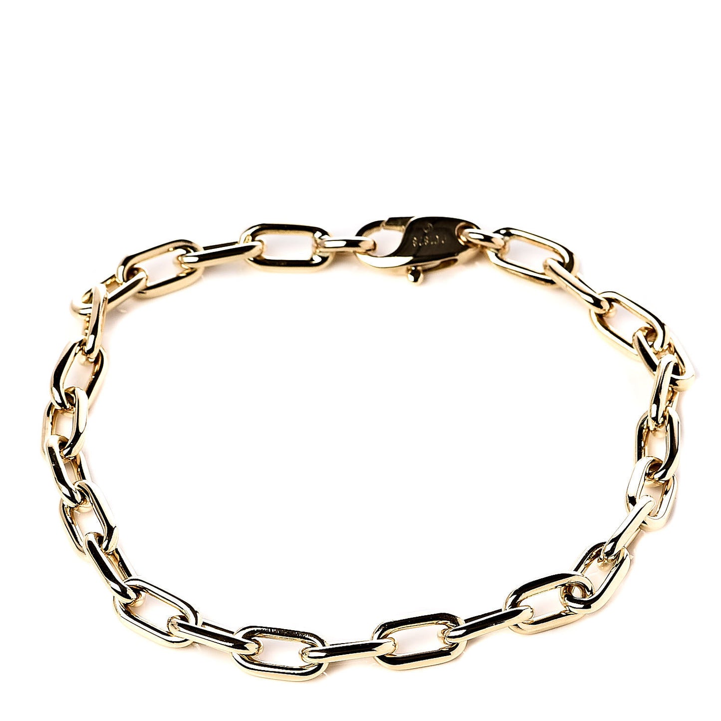 18K Yellow Gold Spartacus Link Chain Bracelet