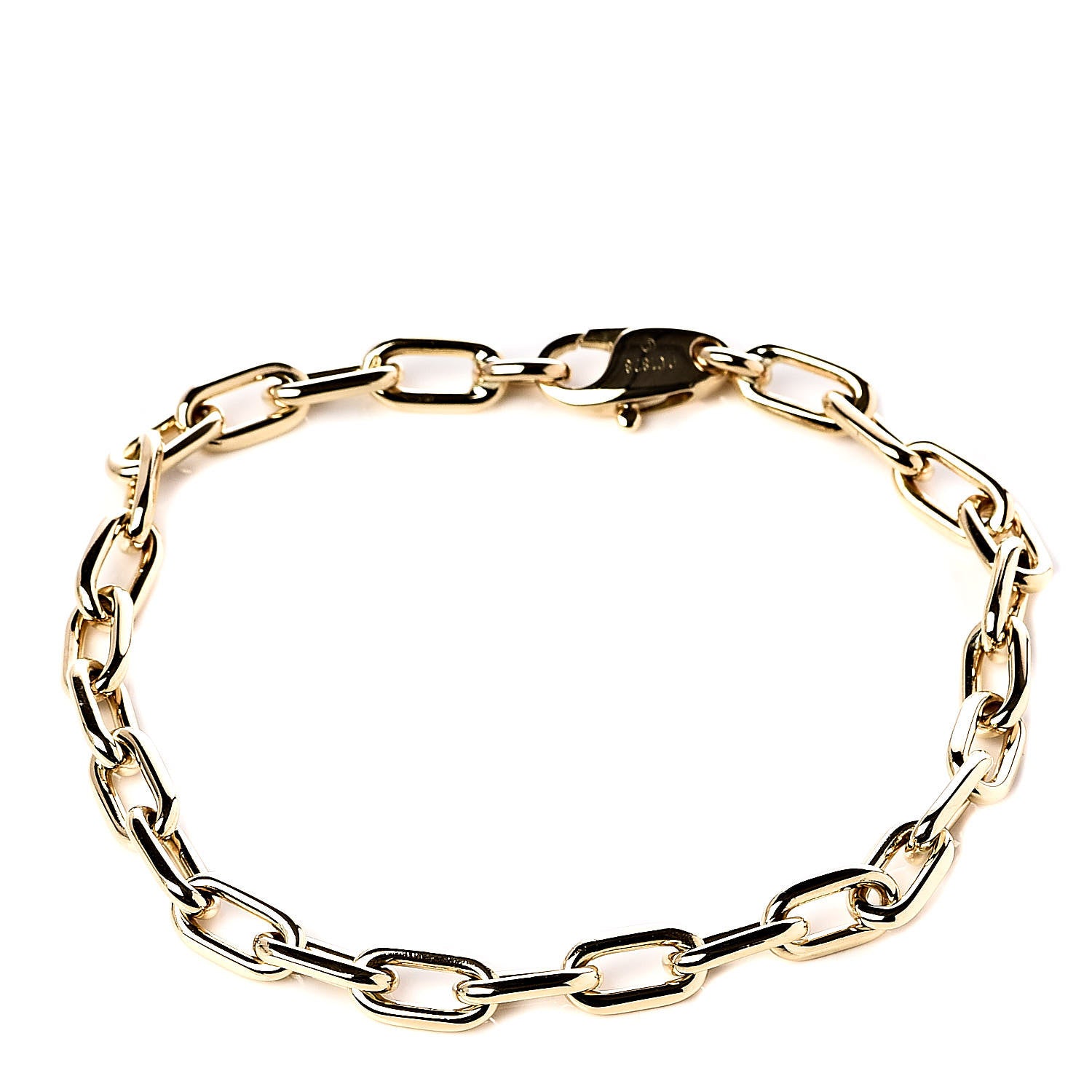Cartier 18K Yellow Gold Spartacus Link Chain Bracelet 1 of 4