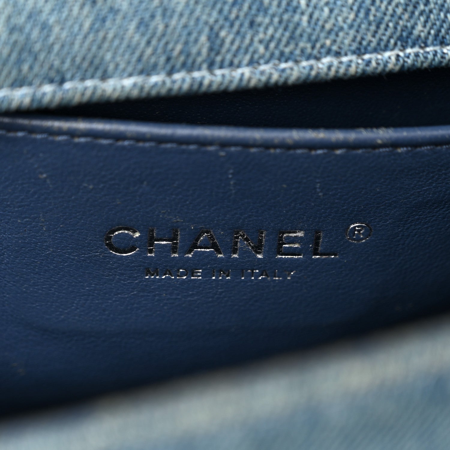 Chanel Denim Quilted Medium Boy Flap Blue 6 of 11