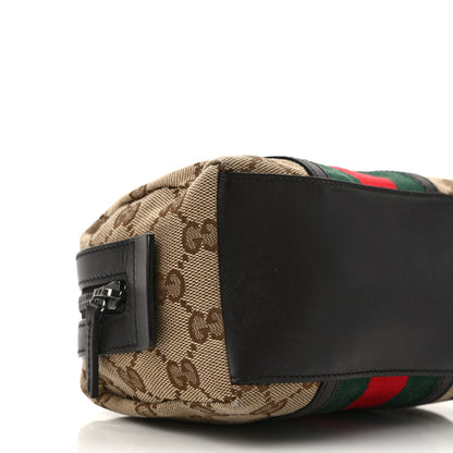 Gucci Monogram Web Small Cosmetic Case Dark Brown 8 of 9