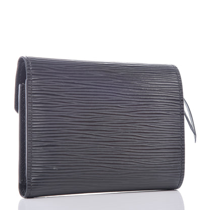Louis Vuitton Epi Victorine Wallet Black 3 of 11