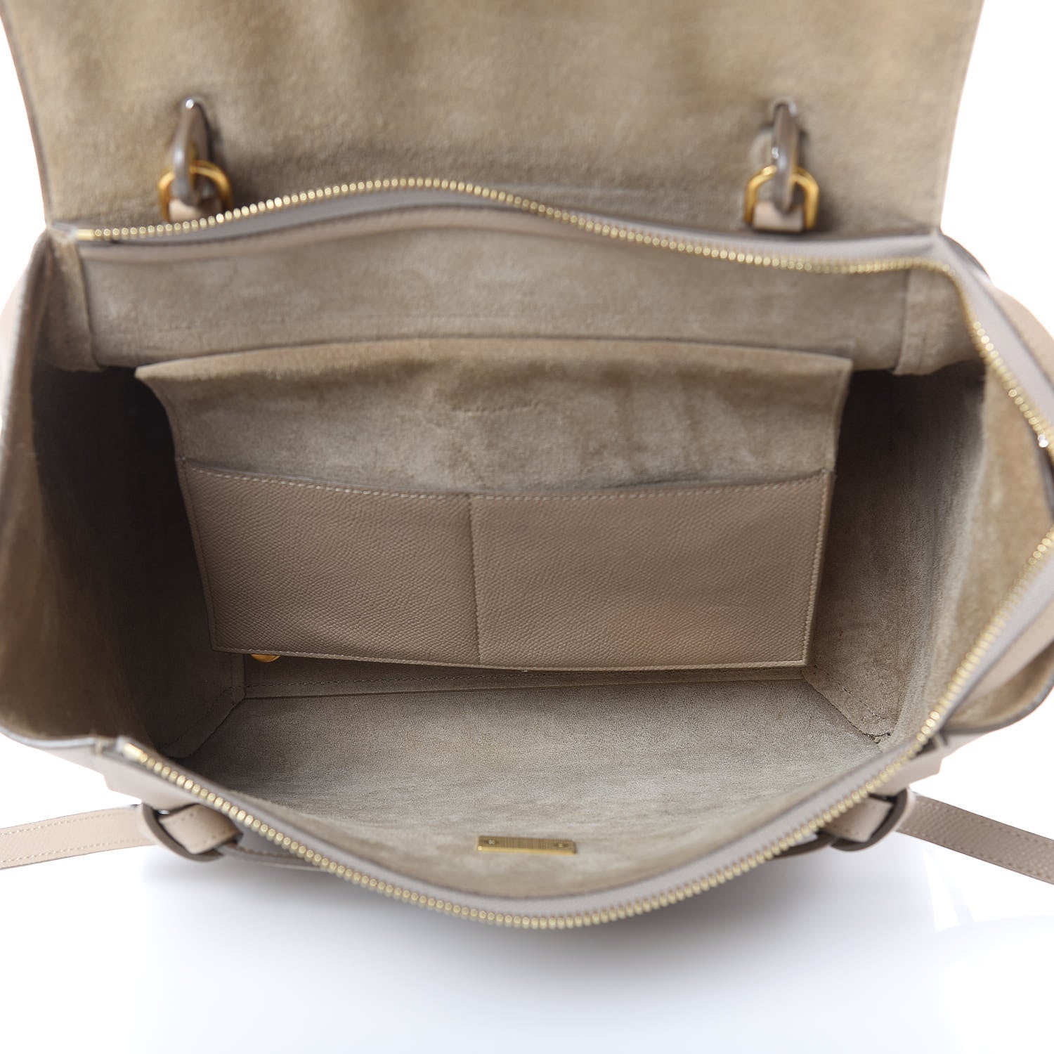 Celine Grained Calfskin Mini Belt Bag Light Taupe 5 of 15
