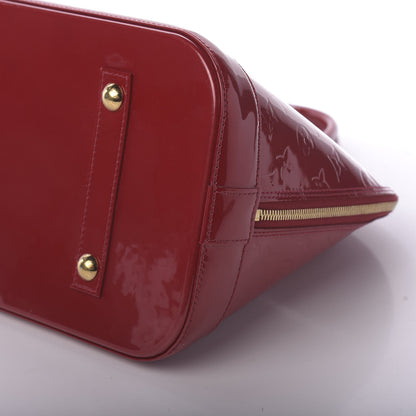 Louis Vuitton Vernis Alma GM Pomme D'Amour 7 of 9