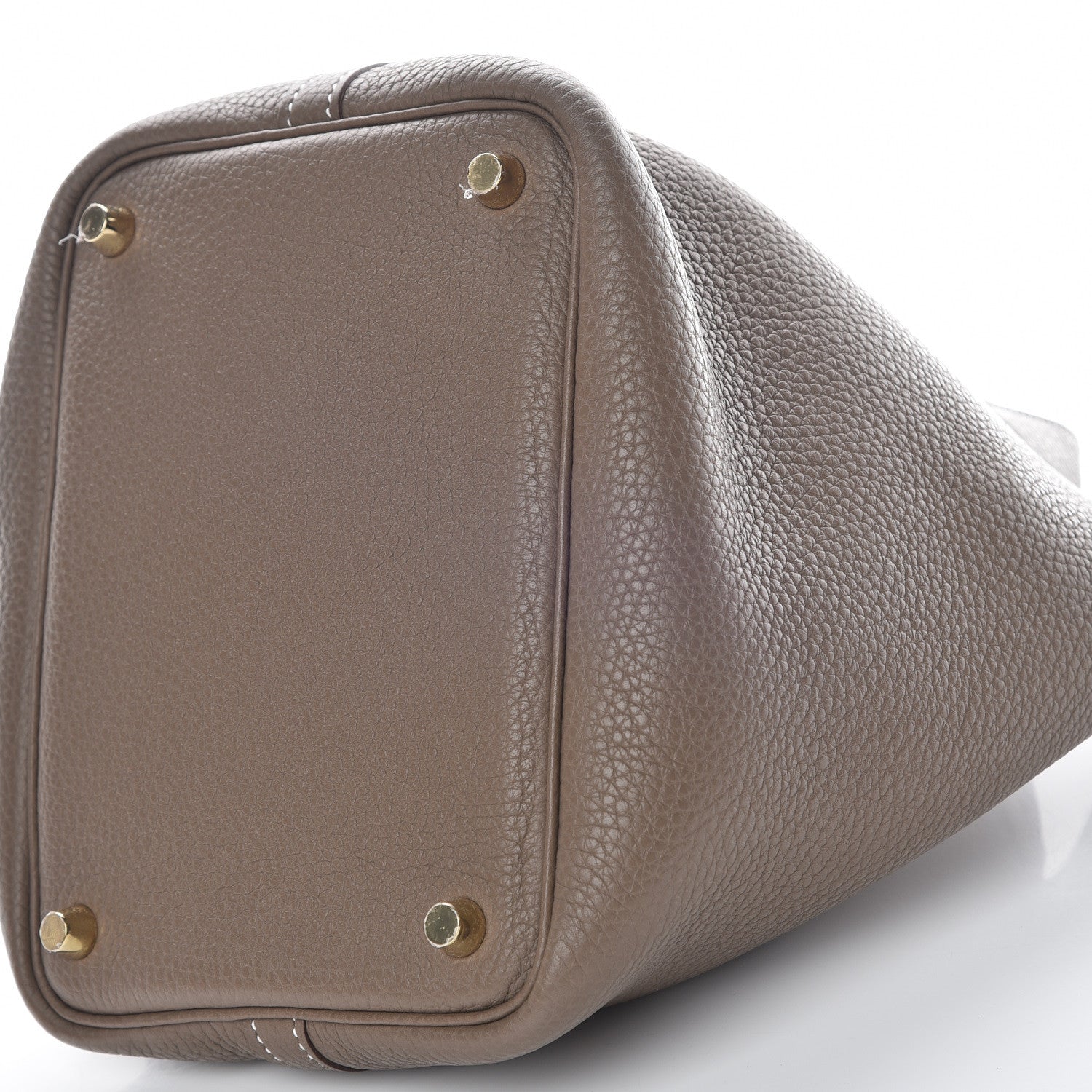 Hermes Taurillon Clemence Picotin Lock 18 PM Etoupe 6 of 10