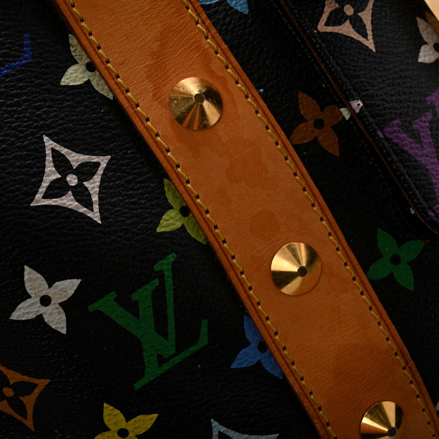Monogram Multicolor Keepall 45 Black