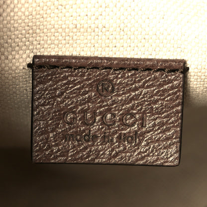 Gucci GG Supreme Monogram Mini Neo Vintage Double Zip Messenger Bag Beige New Acero Crop 6 of 11