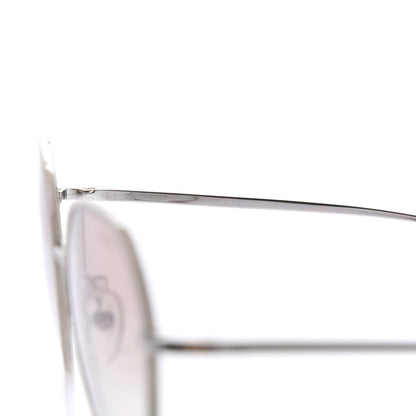 Chanel Round Sunglasses 4251-J Silver Brown 5 of 10