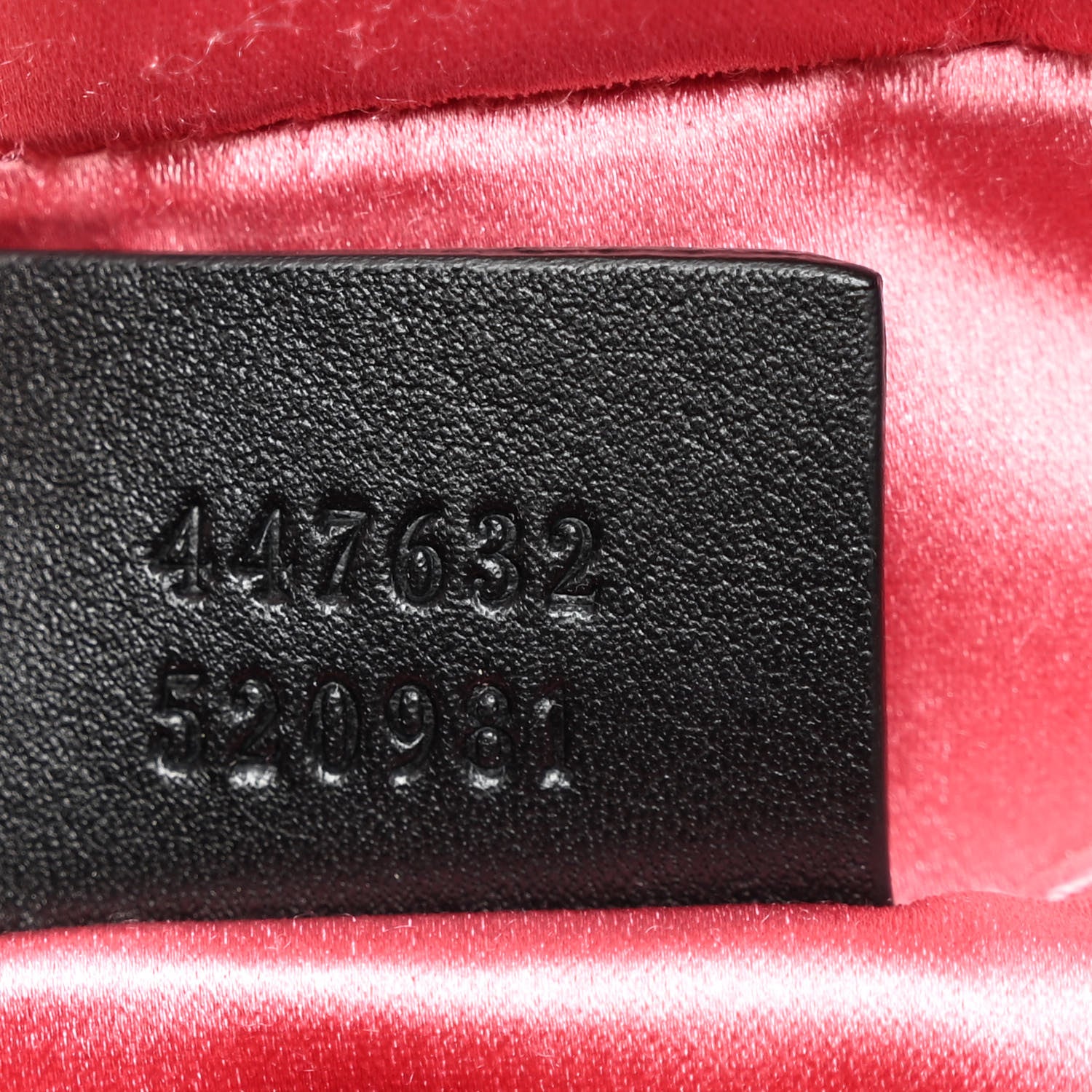 Gucci Velvet Matelasse Small GG Marmont Chain Shoulder Bag Black 7 of 10