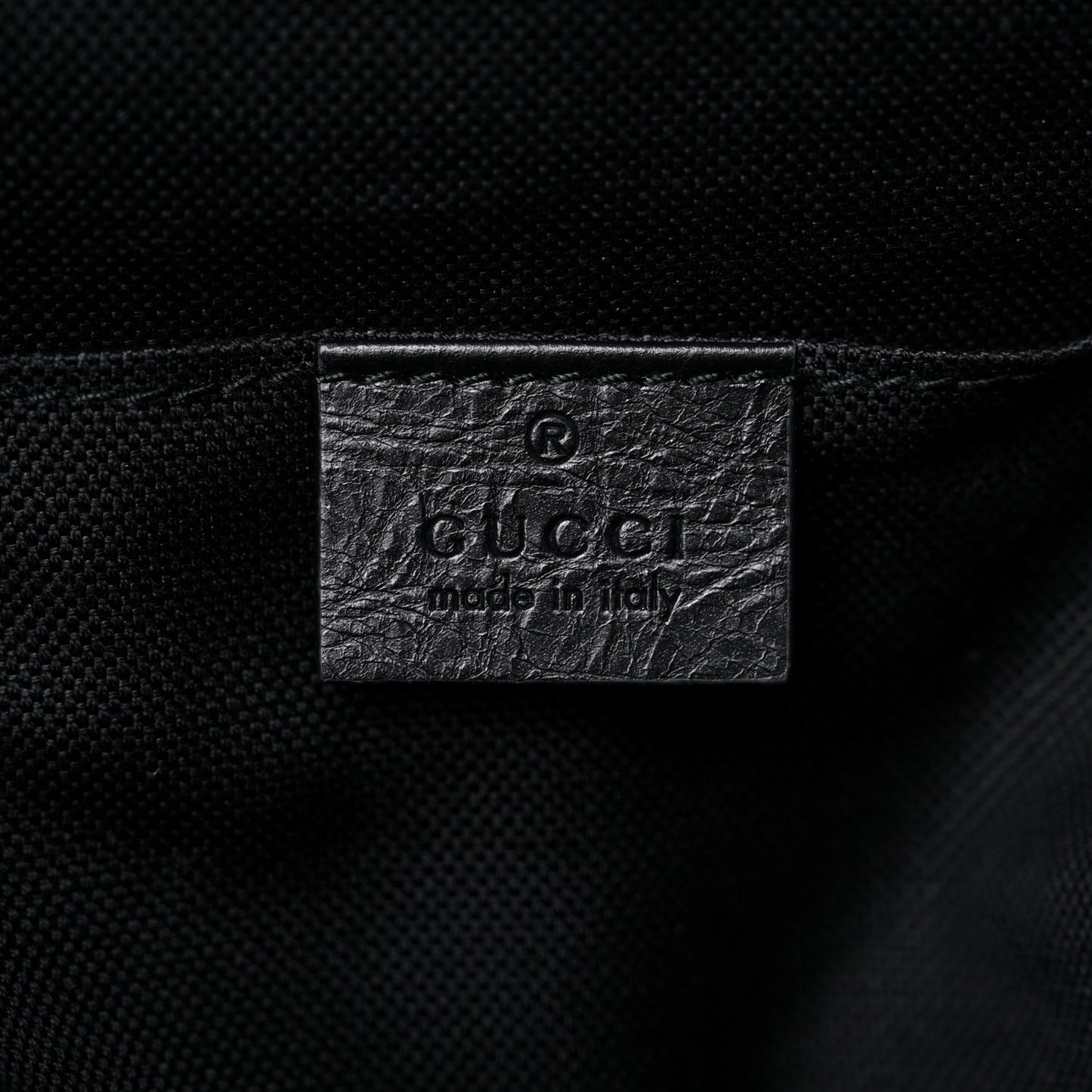 Fluffy Calfskin Mesh Nylon Medium Morpheus Double Buckle Backpack Black