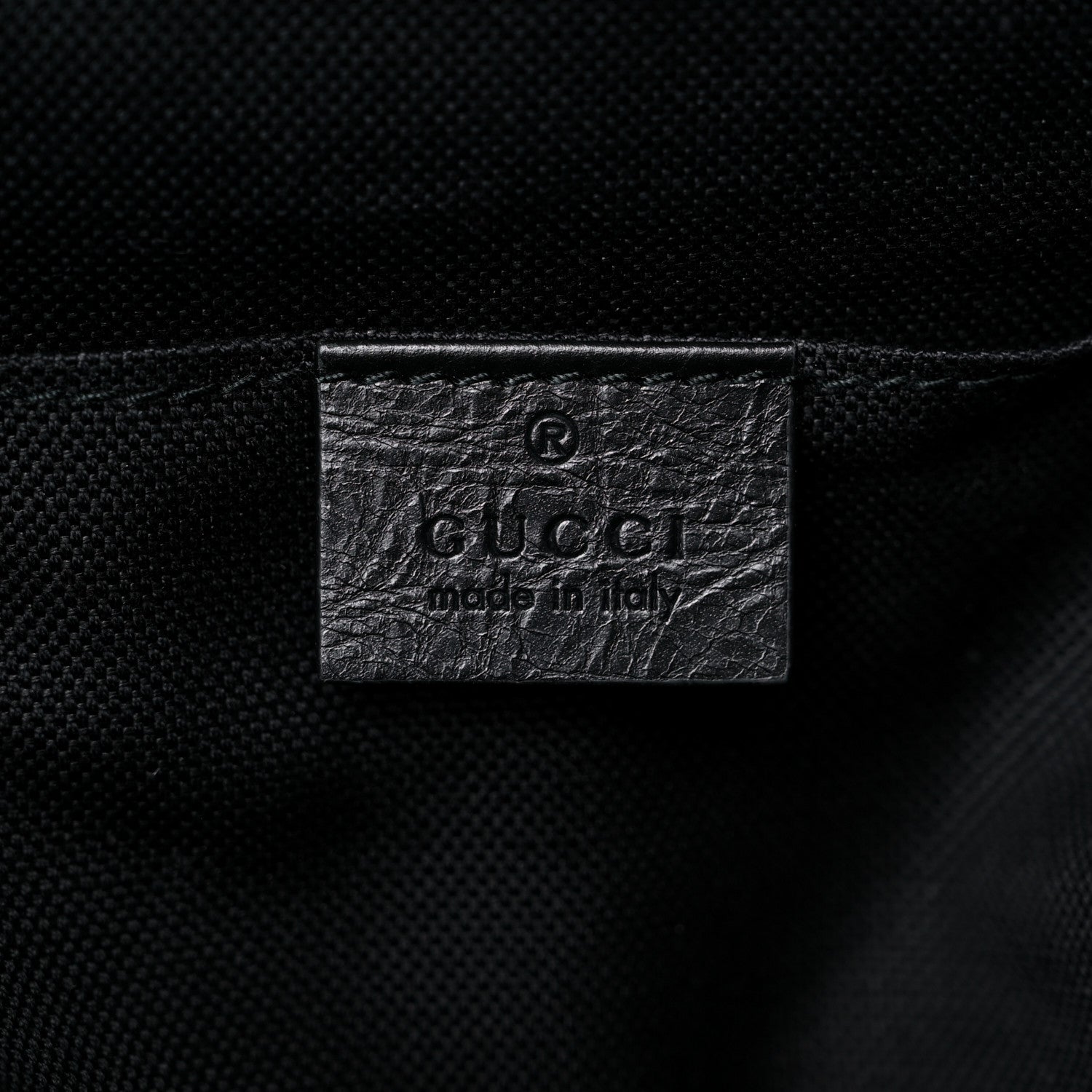 Gucci Fluffy Calfskin Mesh Nylon Medium Morpheus Double Buckle Backpack Black 5 of 14