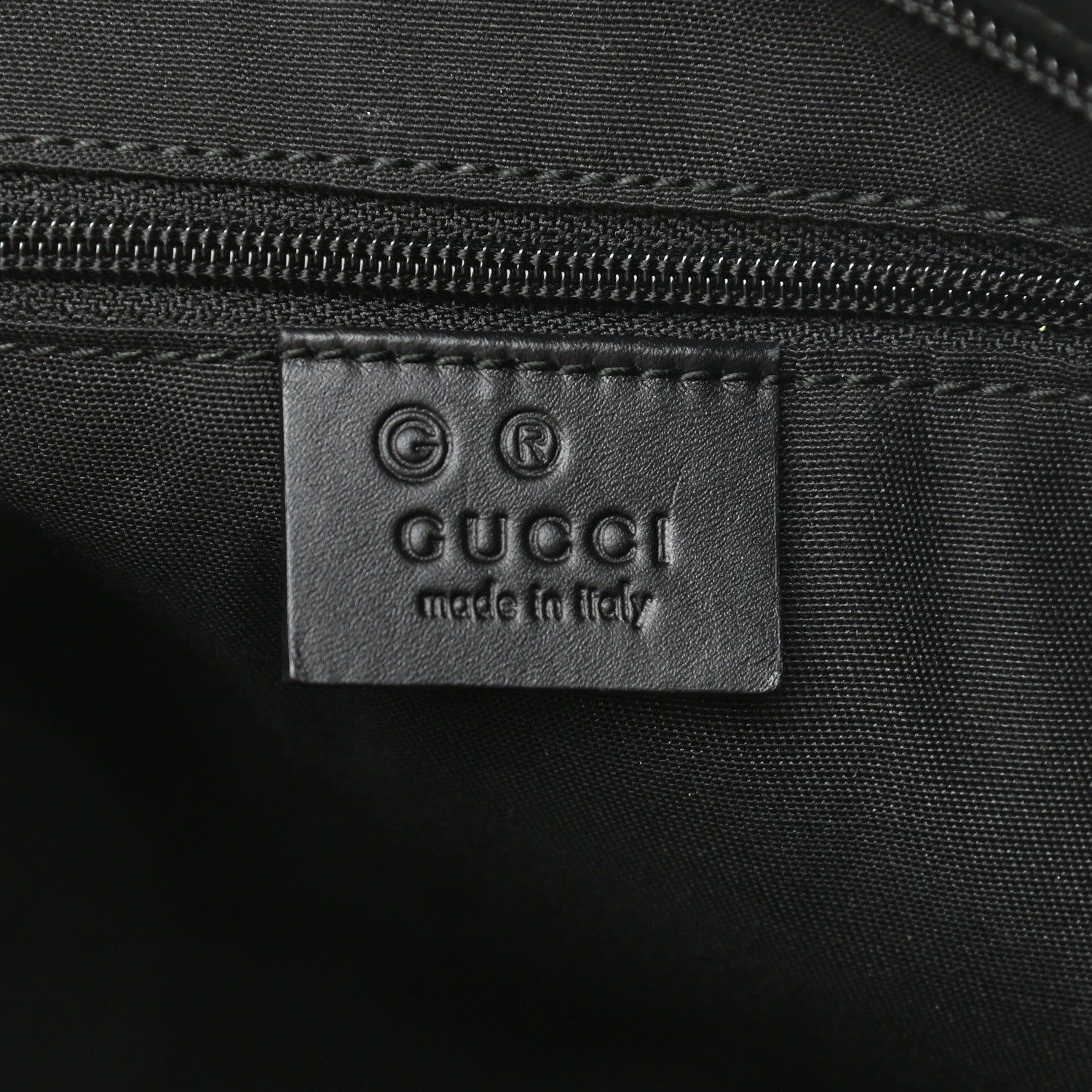 Gucci GG Monogram Web Flat Messenger Bag Black 6 of 10