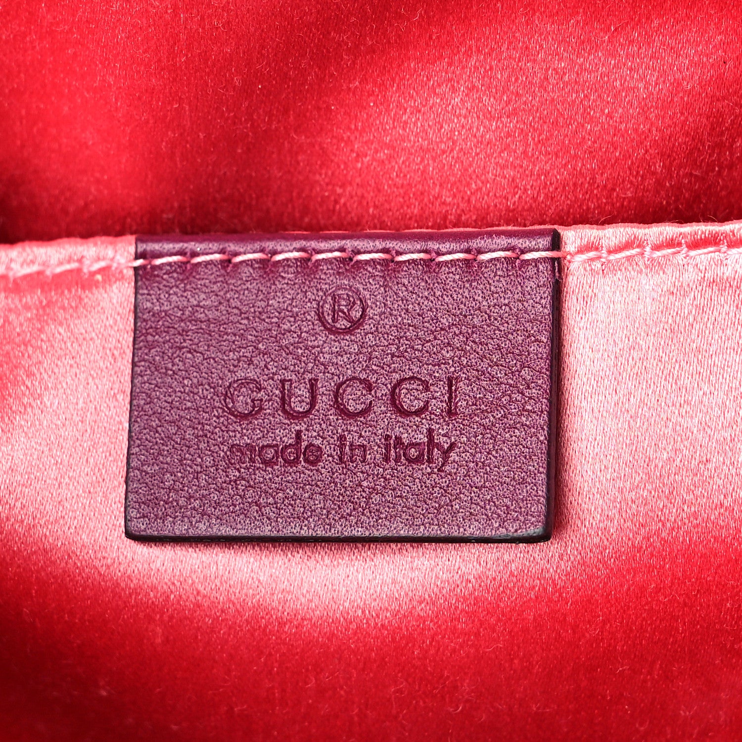 Gucci Velvet Matelasse GG Marmont Dome Backpack Fuchsia Violet Cyclamen 6 of 9