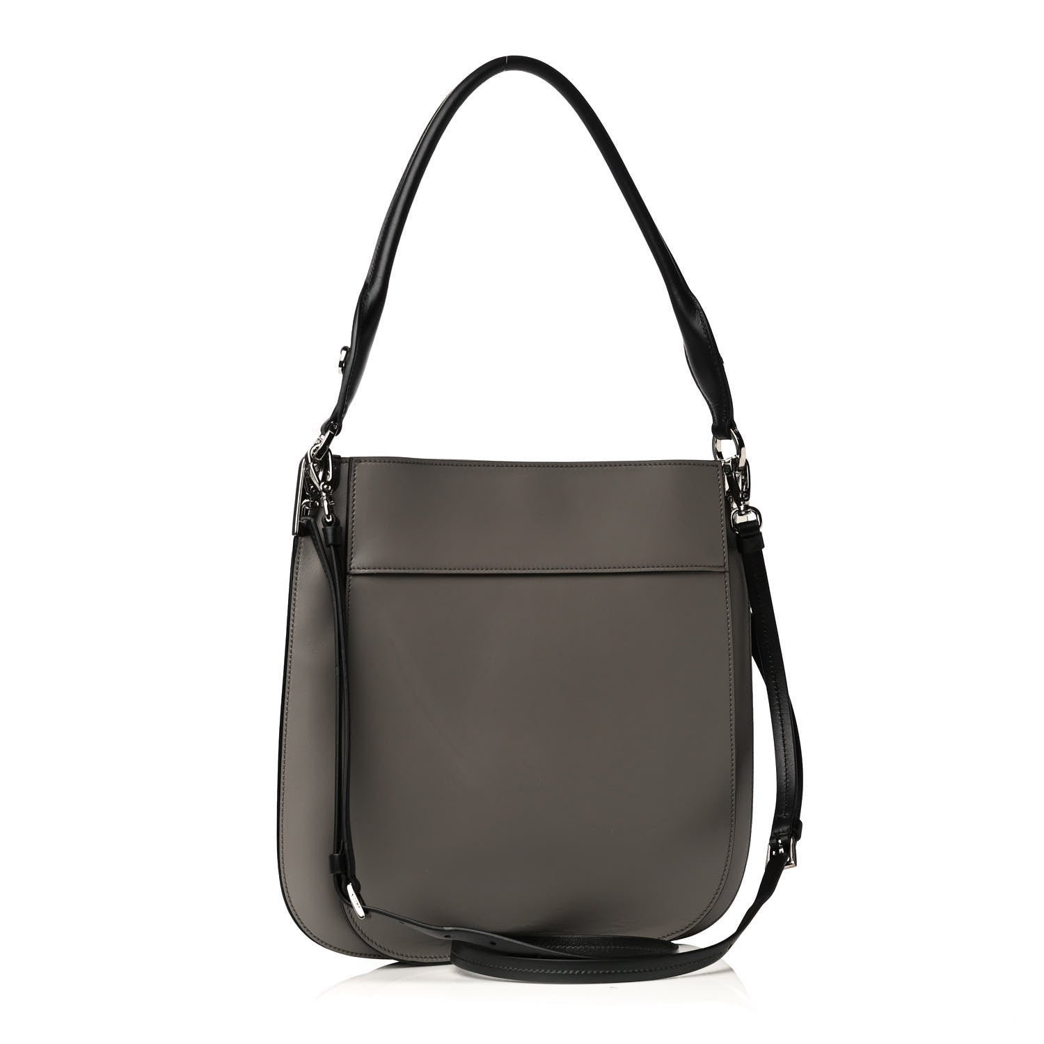 Prada City Calfskin Small Margit Bag Argilla Black 4 of 12