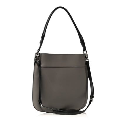 Prada City Calfskin Small Margit Bag Argilla Black 4 of 12