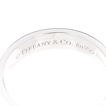 Tiffany 18K White Gold T True Diamond Link Ring 50 5.5 4 of 5