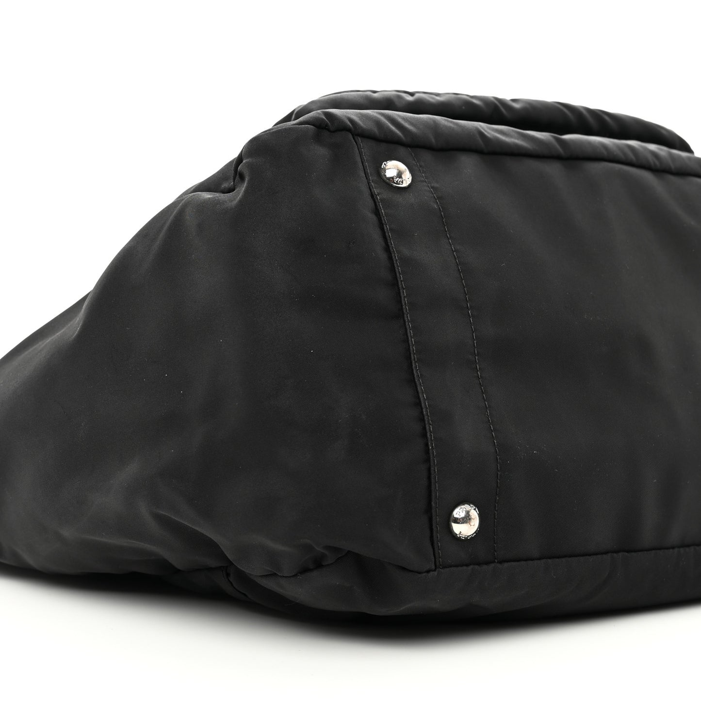 Tessuto Nylon Vela Diaper Bag Black