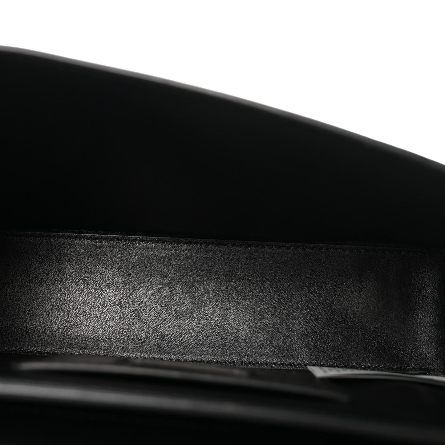 Calfskin Medallion Tribute Shoulder Bag  Black