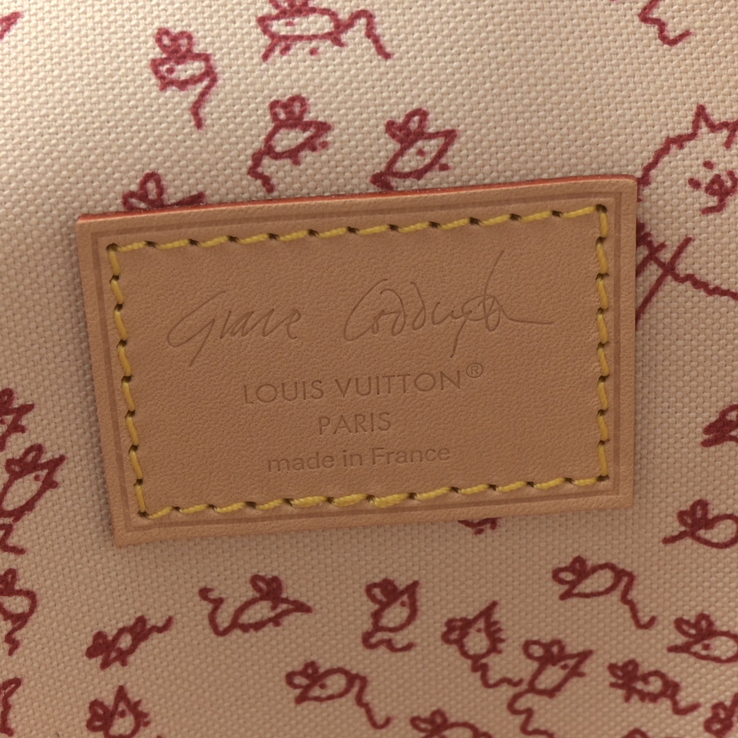 Louis Vuitton Monogram Grace Coddington All-In GM 7 of 10